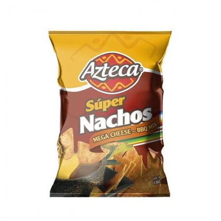 SUPER NACHOS AZTECA BBQ *180G