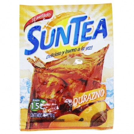 TE HELADO SUNTEA X 30 G DURAZNO X 1.5 L
