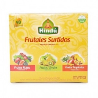 TE HINDU FRUTAL SURTIDO *50UND