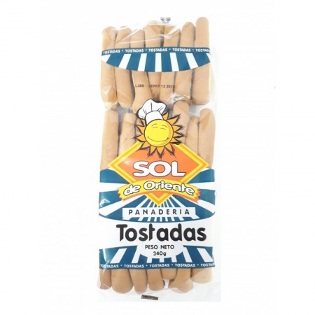 TOSTADA SOL DE ORIENTE X 21 UNIDADES...