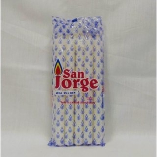 VELA SAN JORGE BLANCA 25*10M