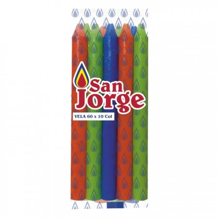 VELA SAN JORGE COLOR MEDIANA X 10...