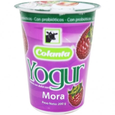 YOGURT COLANTA X200ML MORA