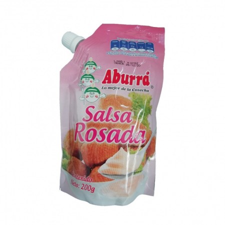 SALSA ROSADA ABURRA * 200 GRAMOS.