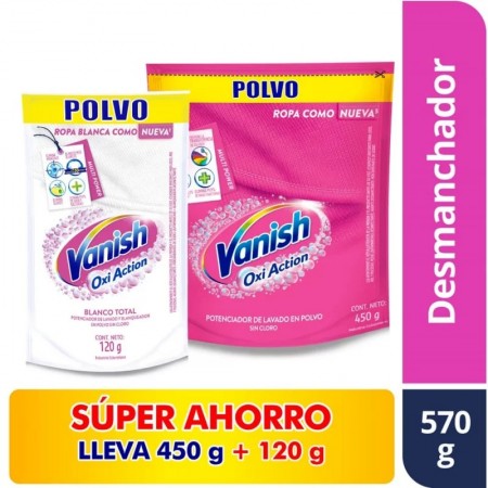 OFERTA DETERGENTE VANISH ROSA POLVO...