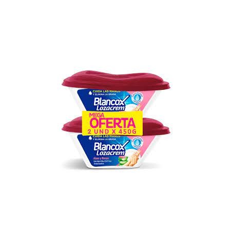 LAVALOZA CREAM ALOE 2 UNIDADES *450G