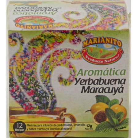 AROMATICA YERBABUENA CON MARACUYA...