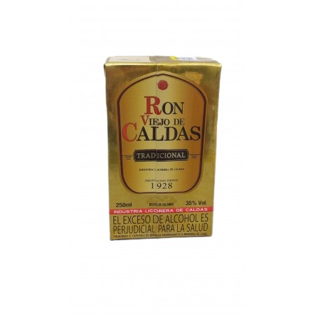 RON VIEJO DE CALDAS TETRA *250ML
