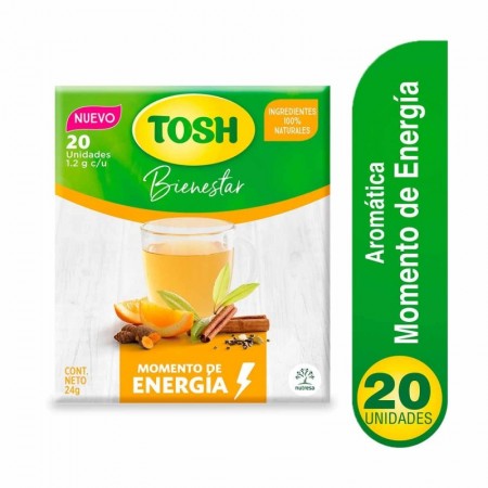 AROMATICA TOSH MOMENTOS DE ENERGIA *24G