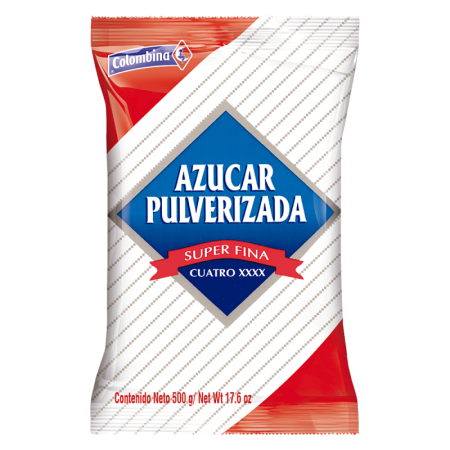 AZUCAR PULVERIZADA SUPER FINA XXXX *500G