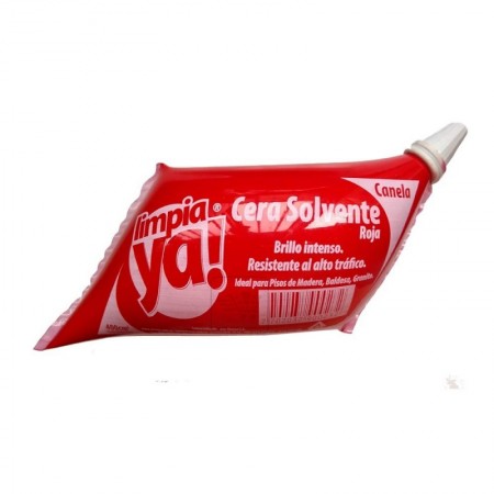 CERA SOLVENTE LIMPIA YA *400 ROJA