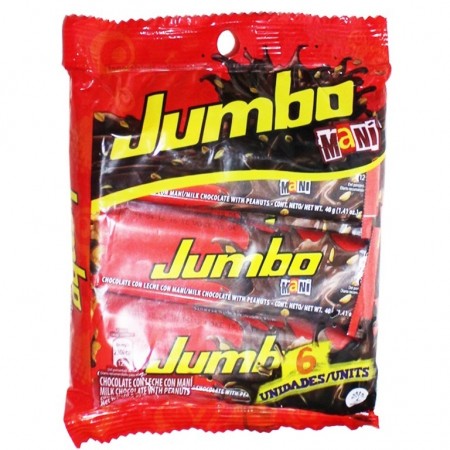 CHOC/ JUMBO MANI *6UND *40G