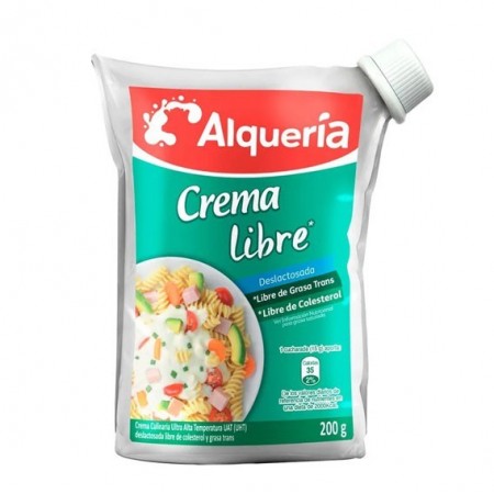 CREMA DE LECHE ALQUERIA DESLACTOSADA*200