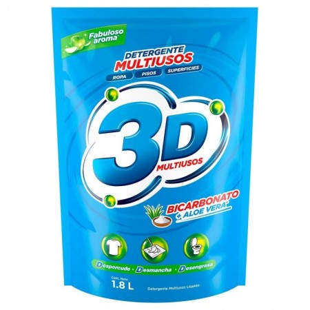 DET 3D MULTIUSOS LIQUIDO *1800ML
