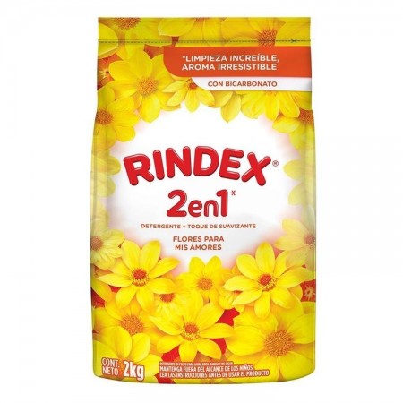 DET RINDEX FLORES 2 EN 1 *2000G