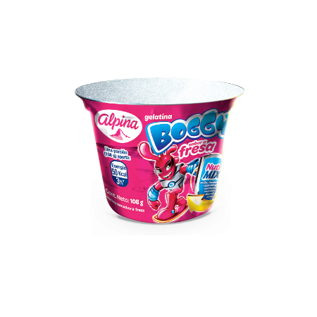 GELATINA ALPINA BOGGY FRESA *108G