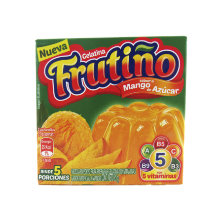 GELATINA FRUTINO MANGO DE AZUCAR *35G