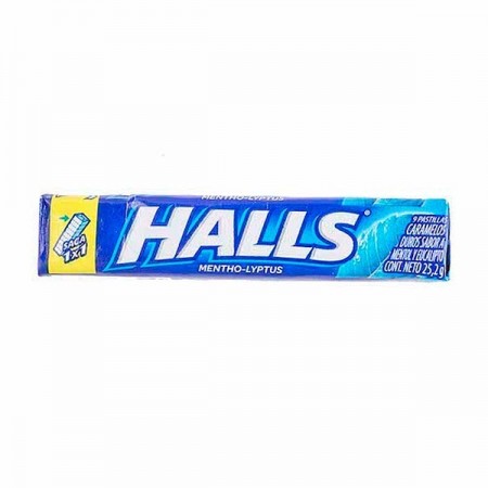 HALLS BARRA MENTHO LYPTUS *12