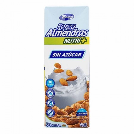 LECHE TONINGG ALMENDRAS CERO AZUCAR *946