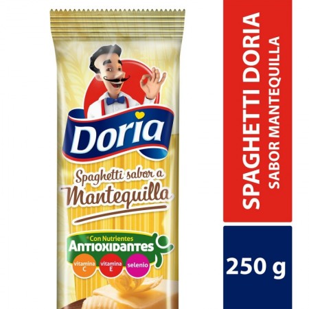 PASTA DORIA SPAGHETT MANTEQUILLA *250G
