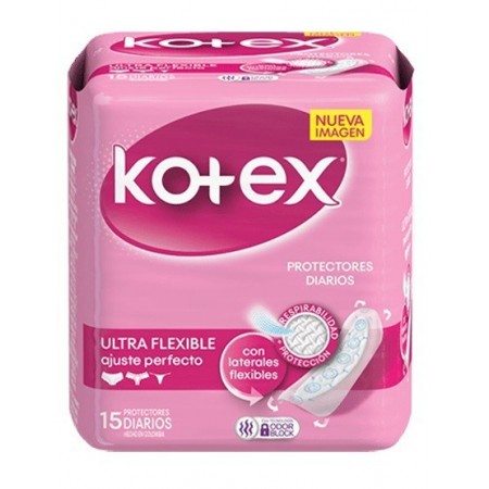 PROTECTOR KOTEX ULTRAFLEXIBLE *15UND