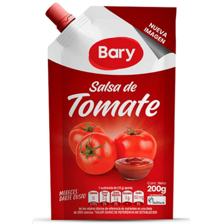 SALSA BARY TOMATE CON TAPA *200 G