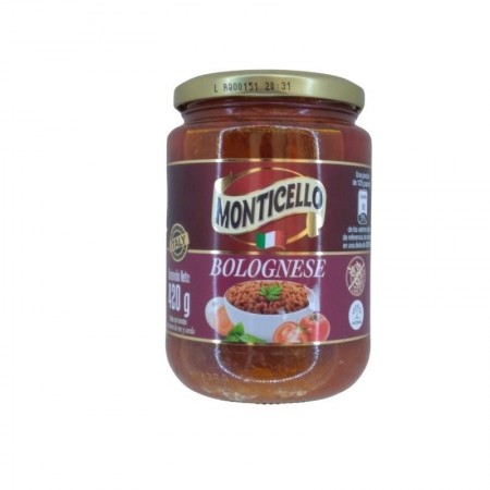 SALSA MONTICELLO BOLOGNESE *420G