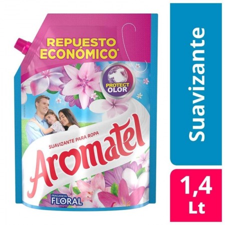 SUAVIZ AROMATEL FLORAL DOY PACK *1400ML