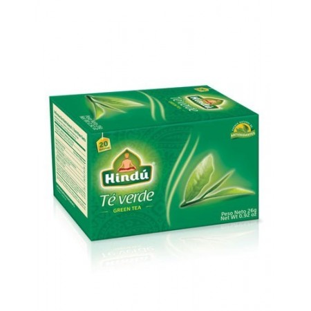 TE HINDU VERDE JENGIBRE MIEL *26G *20UND