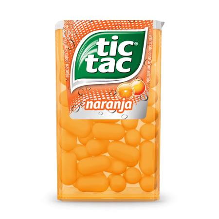 TIC TAC CAJITA NARANJA *12