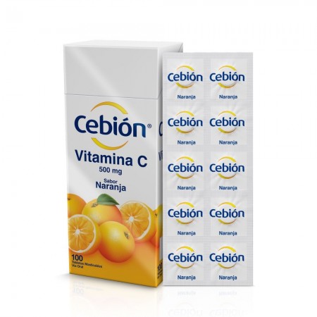 VITAMINA C CEBION NARANJA *500G *100