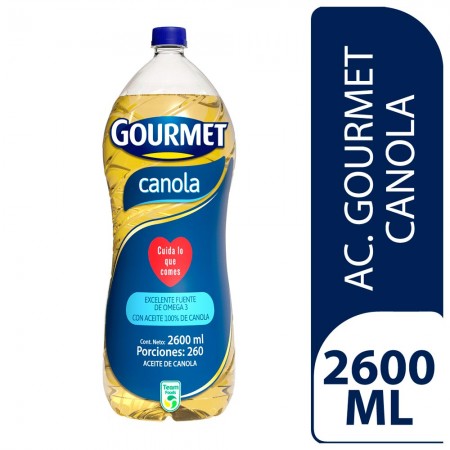 ACEITE GOURMET CANOLA BIOCARDIS *2600ML*