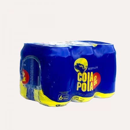COLA&POLA SIX PACK 330ml