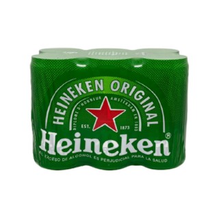 CERVEZA HEINEKEN SIXPACK 330ML