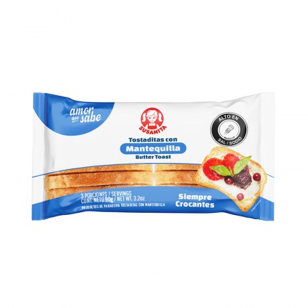 TOSTADA SUSANITA X90GR MANTEQUILLA