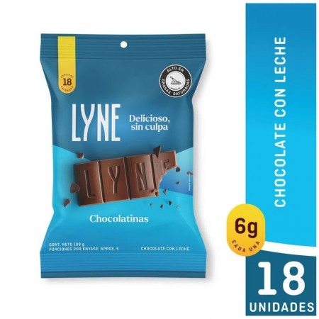 CHOCO/ LYNE LECHE *18UND