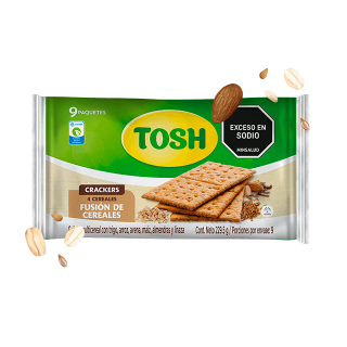 GALLETAS TOSH X9 FUSION CEREAL