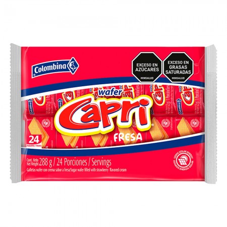 GALLETA CAPRI FRESA *24UND