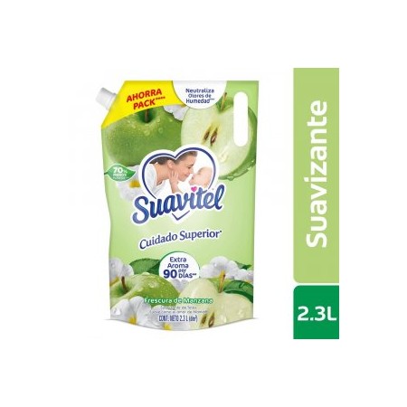 SUAVIZ SOFLAN FRESCURA DE MANZANA*2300ML