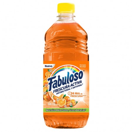 LIMPIA FABULOSO ENERGIA NARANJA *500ML
