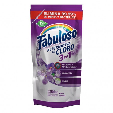 LIMPIA FABULOSO A.C LAVANDA *180ML