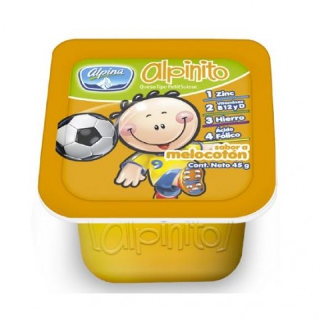 ALPINITO ALPINA CREMA MELOCOTON *45G