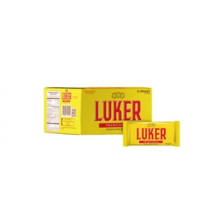CHOCOLATE LUKER AMARGO PASTA *15.6G *32