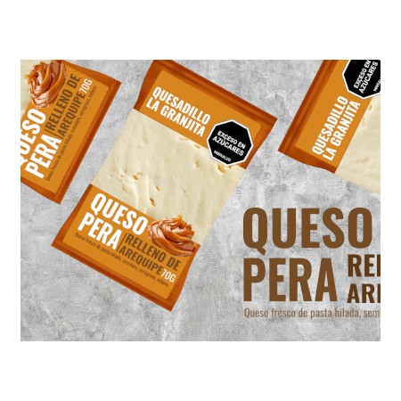 QUESO PERA LA GRANJITA RELLENO SURTID*70