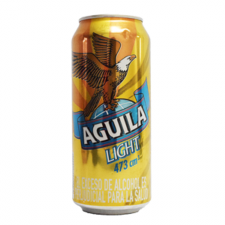 CERVEZA AGUILA LIGHT 473ML LATA