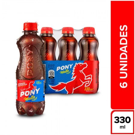 MALTA PONY X330 SIXPACK BOTELLITA