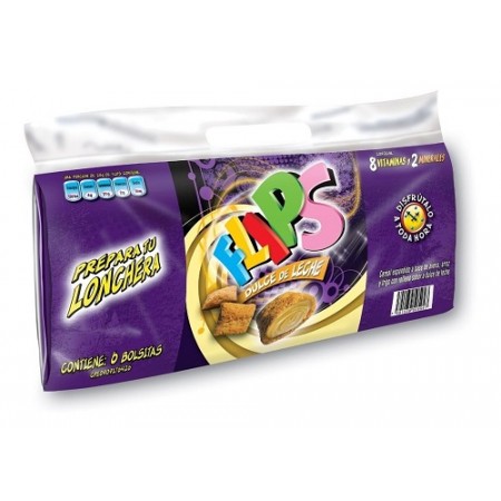 CEREAL FLIPS DULCE DE LECHE LONCHERA *6U