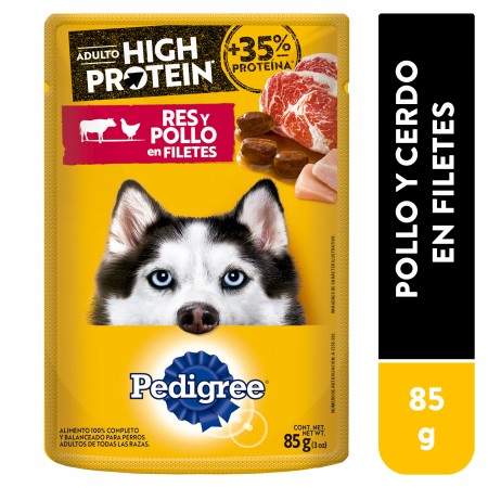 BOCADITO PEDIGREE HIGHPROTEIN RESPOLLO85