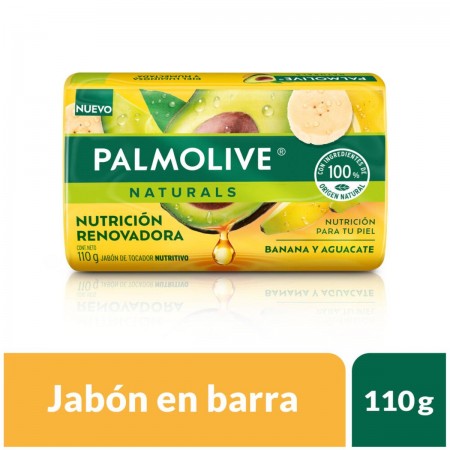JAB PALMOLIVE BANANA Y AGUACATE *110G