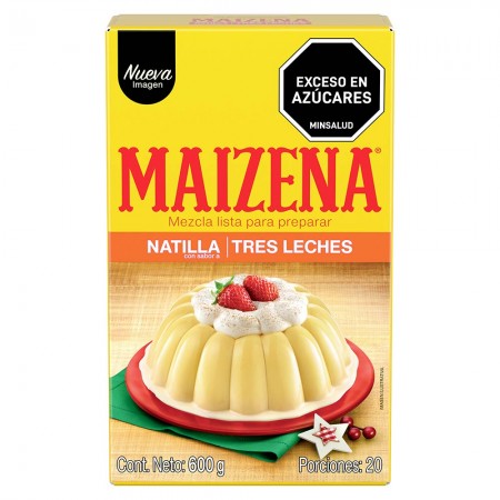 NATILLA MAIZENA TRES LECHES *600G